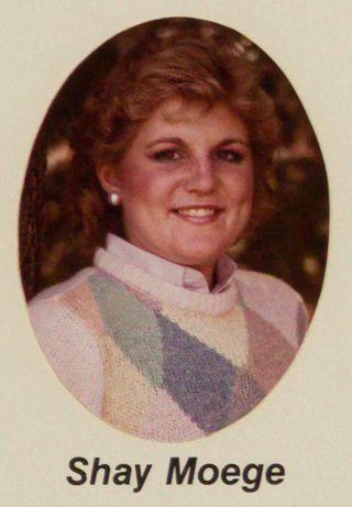 Phi Chapter Composite Detail, Shay Moege, 1984-1985