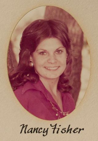 Phi Chapter Composite Detail, Nancy Fisher, 1974-1975
