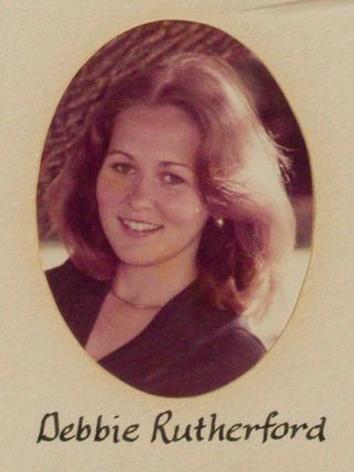 Phi Chapter Composite Detail, Debbie Rutherford, 1974-1975