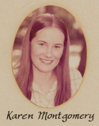 Phi Chapter Composite Detail, Karen Montgomery, 1974-1975