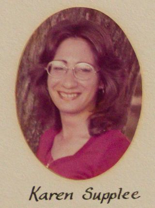 Phi Chapter Composite Detail, Karen Supplee, 1974-1975