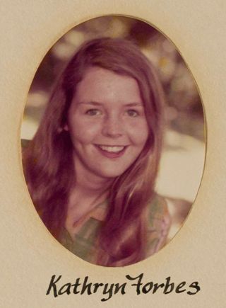 Phi Chapter Composite Detail, Kathryn Forbes, 1974-1975