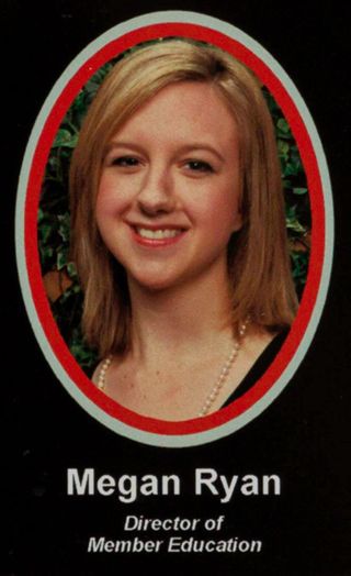 Phi Chapter Composite Detail, Megan Ryan, 2008-2009