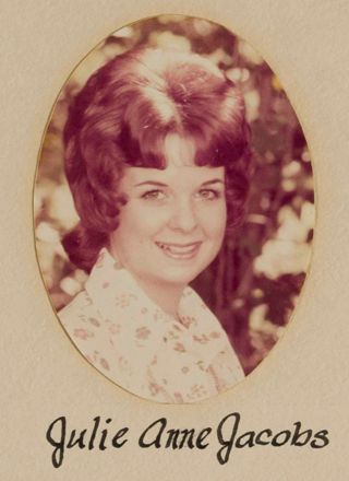 Phi Chapter Composite Detail, Julie Anne Jacobs, 1974-1975