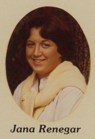 Phi Chapter Composite Detail, Jana Renegar, 1979-1980