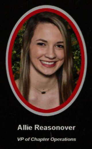 Phi Chapter Composite Detail, Allie Reasonover, 2014-2015