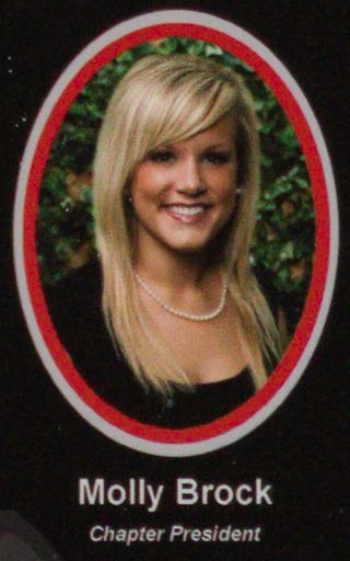 Phi Chapter Composite Detail, Molly Brock, 2009-2010