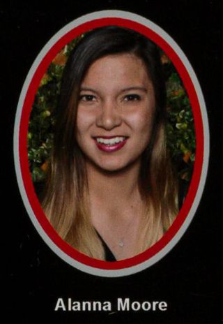 Phi Chapter Composite Detail, Alanna Moore, 2014-2015