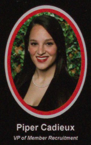 Phi Chapter Composite Detail, Piper Cadieux, 2009-2010