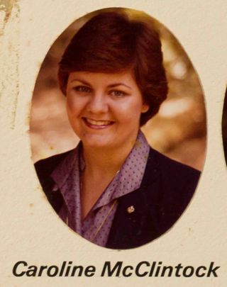 Phi Chapter Composite Detail, Caroline McClintock, 1980-1981