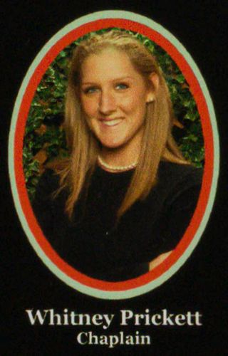 Phi Chapter Composite Detail, Whitney Prickett, 2006-2007