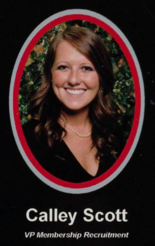 Phi Chapter Composite Detail, Calley Scott, 2011-2012