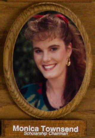 Phi Chapter Composite Detail, Monica Townsend, 1991-1992