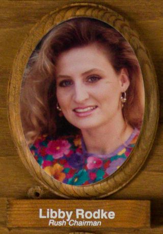 Phi Chapter Composite Detail, Libby Rodke, 1991-1992