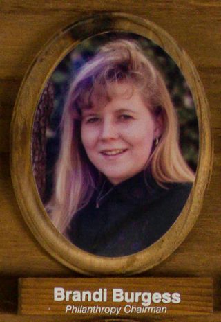 Phi Chapter Composite Detail, Brandi Burgess, 1991-1992