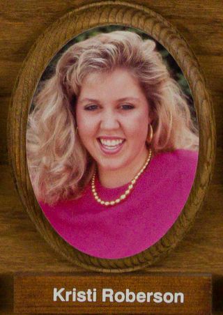 Phi Chapter Composite Detail, Kristi Roberson, 1991-1992