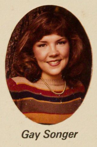 Phi Chapter Composite Detail, Gay Songer, 1982-1983