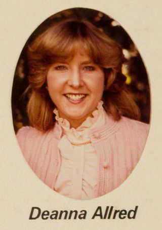 Phi Chapter Composite Detail, Deanna Allred, 1982-1983