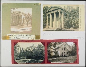 Theta Chapter House Exterior Photograph Compilation