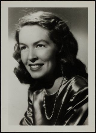 Unidentified Rho Chapter Member Portrait Photograph, September 1945