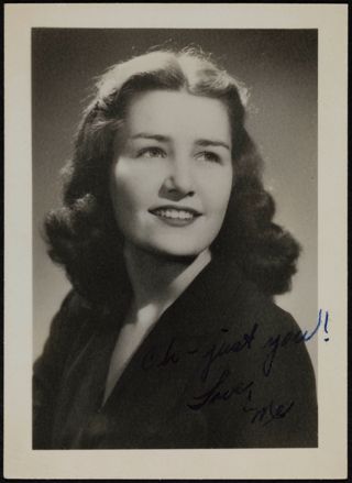 Norma Jean Cooksey Portrait Photograph, 1946-1947