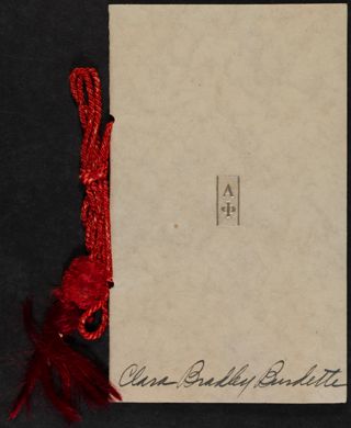 Seventh Annual Banquet of Alpha Phi Fraternity Program, March 13, 1915