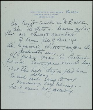 Eta Chapter Charter Members Poem