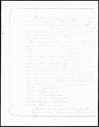 Gamma Chapter Meeting Minutes, 1887