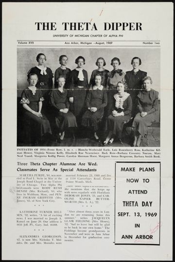 The Theta Dipper, Vol. 17, No. 2, August 1969