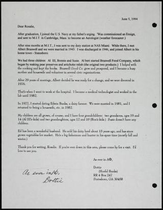 Letters From Alpha Phi's Omicron Chapter Scrapbook, Page 16