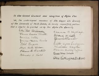 A Petition From the Phi Kappa Chi Society of the University of North Carolina, Page 9
