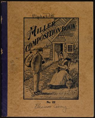 Eleanor Avery Alpha Phi Notebook, 1890s