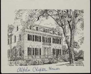 Cora Rhodes Henry to All Alpha Phis Letter, April 17, 1974