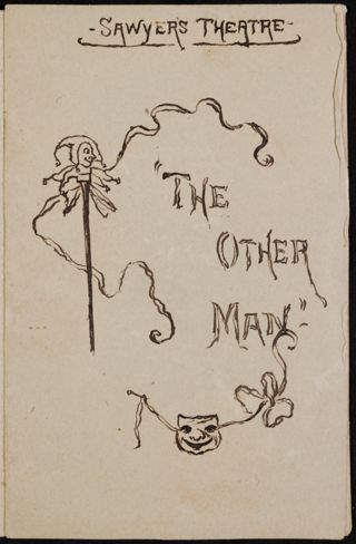 Sawyer's Theater: "The Other Man" Program 2, c. 1890s