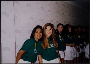 Beta Psi Chapter Members at Philanthropy Event Photograph