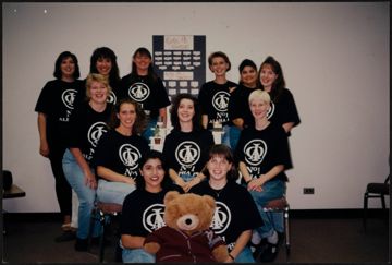 Twelve Beta Eta Chapter Members Photograph