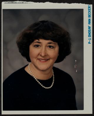 Ann Beckert Portrait Photograph