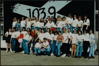Eta Beta Chapter at Hugs For Hearts Photograph, February 14, 1996