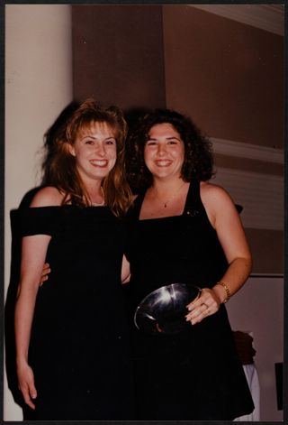 Gail Denesvich and Stacey Young at Convention Photograph, 1994