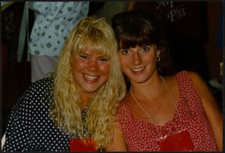 Suzanne Williams and Tonya Laughridge Photograph, c. 1991