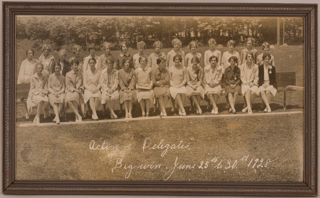 Collegiate Convention Delegates Framed Group Photograph, June 25-30, 1928