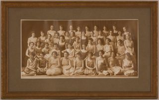 Beta Beta Chapter Charter Members Framed Group Photograph, c. 1920s