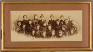 Beta Chapter Class of 1891 Framed Group Photograph