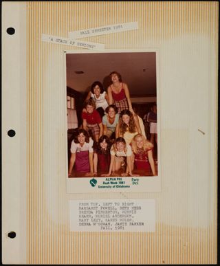 Phi Chapter Events Scrapbook, Page 31