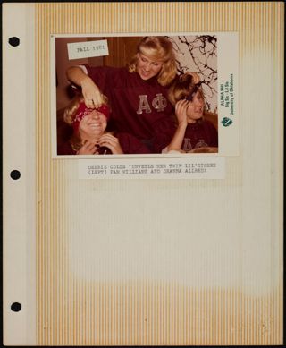 Phi Chapter Events Scrapbook, Page 13