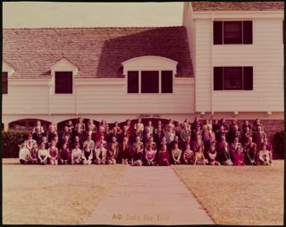 Phi Chapter Dad's Day Photograph, 1972