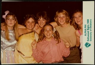 Six Phis at Hollywood Nights Photograph, 1980