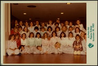 Phi Chapter Pajama Kidnap Photograph, November 30, 1983