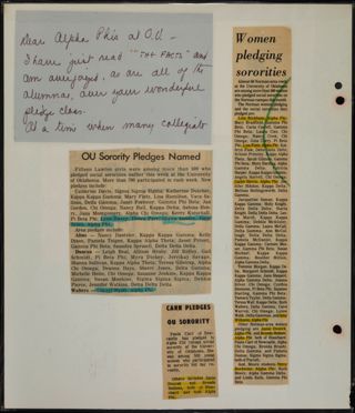 Phi Chapter Scrapbook, 1979-1980, Page 8