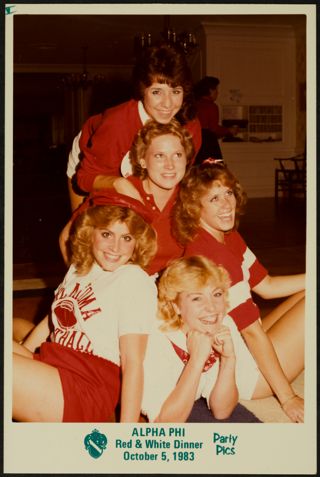Graham, Smith, Dodd, Smith, and Younkman at Red and White Dinner Photograph, October 5, 1983